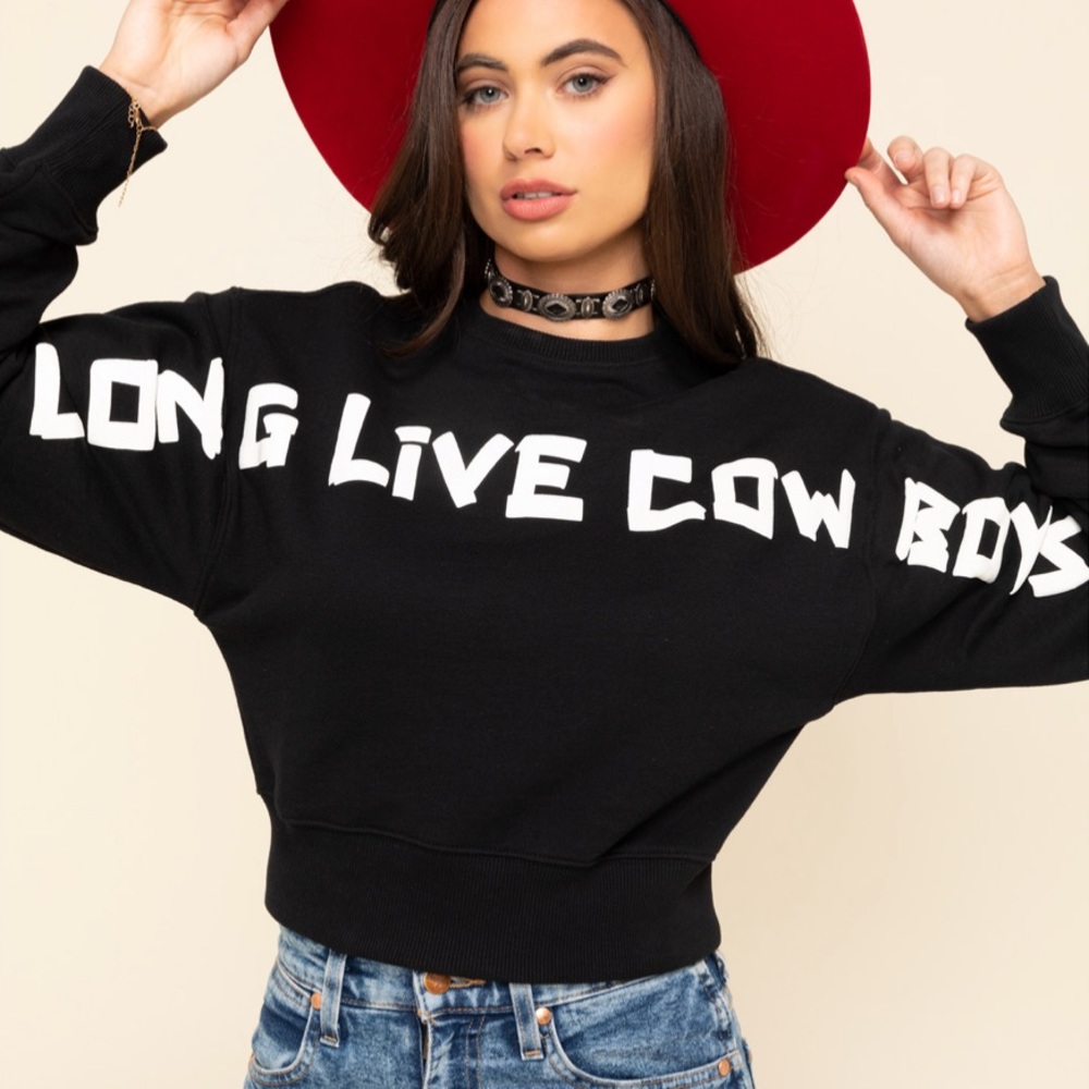 Wrangler cropped pullover